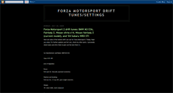 Desktop Screenshot of forzadrifttunes.blogspot.com