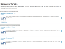 Tablet Screenshot of descargarlibre.blogspot.com