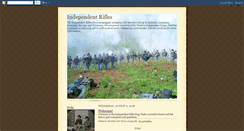 Desktop Screenshot of independentrifles.blogspot.com