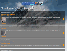 Tablet Screenshot of chroniclesofatattooremoval.blogspot.com