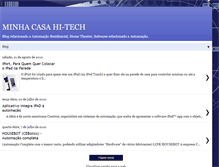 Tablet Screenshot of minhacasahitech.blogspot.com