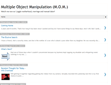 Tablet Screenshot of multiobjectmanipulation.blogspot.com