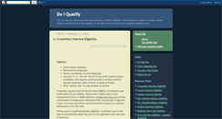 Desktop Screenshot of doiqualify.blogspot.com