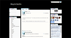 Desktop Screenshot of blogdodanillinho.blogspot.com