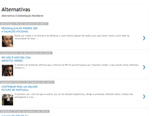 Tablet Screenshot of contracorrentealternativas.blogspot.com