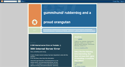 Desktop Screenshot of gummihund.blogspot.com