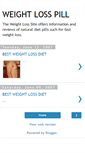 Mobile Screenshot of natural-weight-loss-diet-pills.blogspot.com