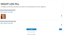 Tablet Screenshot of natural-weight-loss-diet-pills.blogspot.com