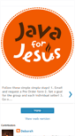 Mobile Screenshot of javaforjesusprogram.blogspot.com