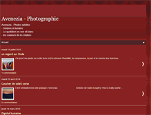 Tablet Screenshot of photographie-avenezia.blogspot.com