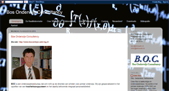 Desktop Screenshot of bosonderwijsconsultancy.blogspot.com