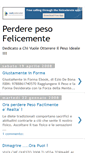 Mobile Screenshot of perderepesofelicemente.blogspot.com