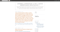 Desktop Screenshot of mortgagesbyandrea.blogspot.com