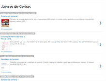 Tablet Screenshot of levresdecerise.blogspot.com