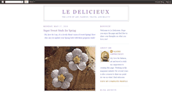 Desktop Screenshot of ledelicieux.blogspot.com