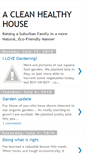 Mobile Screenshot of acleanhealthyhouse.blogspot.com
