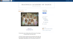 Desktop Screenshot of magnoliaacademyofdance.blogspot.com