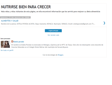 Tablet Screenshot of nutrircebienparacrecer.blogspot.com