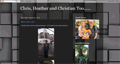 Desktop Screenshot of chrisandheatherkat.blogspot.com