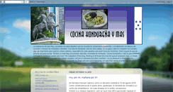 Desktop Screenshot of cocinahondurasymas.blogspot.com