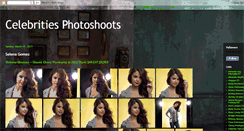 Desktop Screenshot of celebritiesphotoshoots.blogspot.com