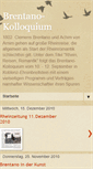 Mobile Screenshot of brentano-kolloquium.blogspot.com