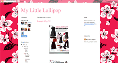 Desktop Screenshot of mylittlelollipopboutique.blogspot.com