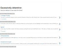 Tablet Screenshot of excessivelyattentive.blogspot.com