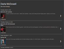 Tablet Screenshot of darlamcdowell.blogspot.com