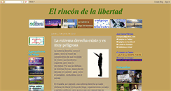 Desktop Screenshot of elrincondelalibertad.blogspot.com