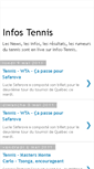 Mobile Screenshot of infos-tennis.blogspot.com