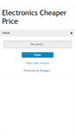 Mobile Screenshot of electronics-cheaper.blogspot.com