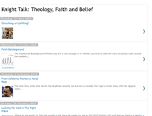 Tablet Screenshot of knighttalktheologyandfaith.blogspot.com