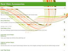 Tablet Screenshot of bestwebaccessories.blogspot.com