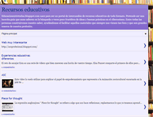 Tablet Screenshot of educacionentretodas.blogspot.com