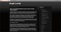 Desktop Screenshot of angiblovely.blogspot.com