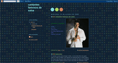 Desktop Screenshot of cantantesfamososdesalsa.blogspot.com