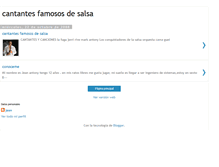 Tablet Screenshot of cantantesfamososdesalsa.blogspot.com