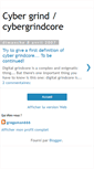 Mobile Screenshot of cybergrind.blogspot.com