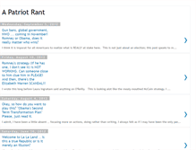 Tablet Screenshot of apatriotrant.blogspot.com