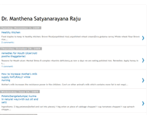 Tablet Screenshot of manthena-satyanarayanaraju.blogspot.com