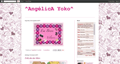 Desktop Screenshot of angelicayoko.blogspot.com