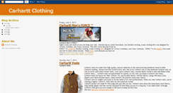 Desktop Screenshot of carhartt-clothing.blogspot.com