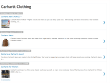 Tablet Screenshot of carhartt-clothing.blogspot.com