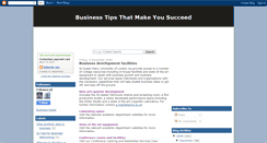 Desktop Screenshot of business-tips-success.blogspot.com