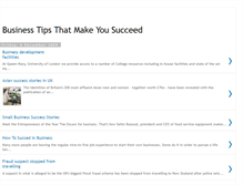 Tablet Screenshot of business-tips-success.blogspot.com