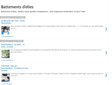Tablet Screenshot of battementsdelles.blogspot.com