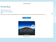 Tablet Screenshot of kindleebookshop.blogspot.com
