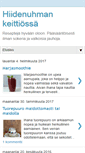 Mobile Screenshot of hiidenuhmankeittiossa.blogspot.com
