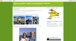 Desktop Screenshot of ironman-triathlon.blogspot.com